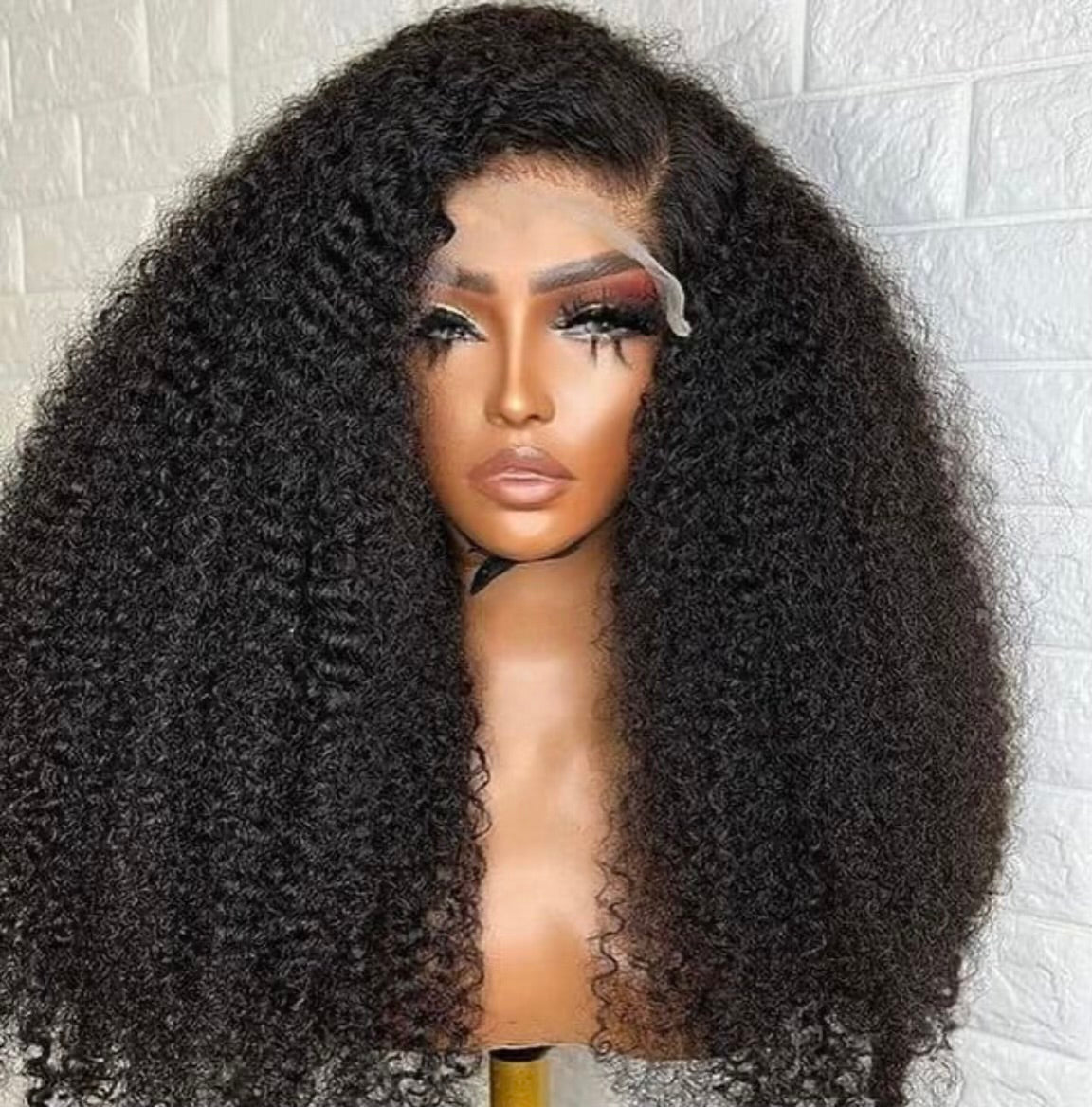 Kinky Curly Frontal Lace Wig