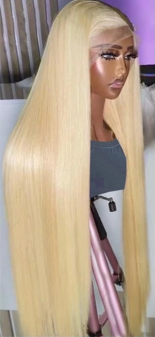 613 Straight Frontal Lace Wig